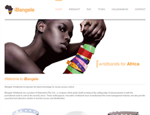 Tablet Screenshot of ibangele.co.za